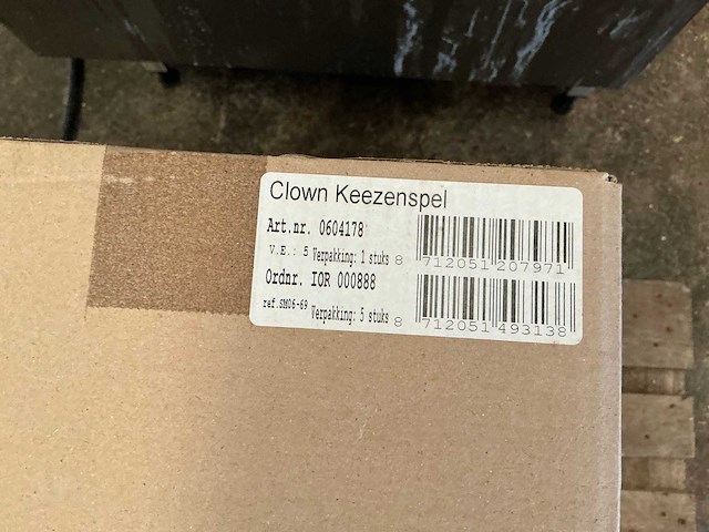 Clown games keezen spel (47x) - afbeelding 3 van  3