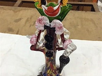 Clown ( murano ) h:36 - afbeelding 1 van  3