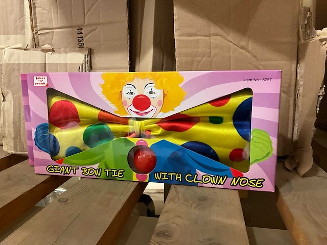 Clowns verkleding set (48x) - afbeelding 1 van  2