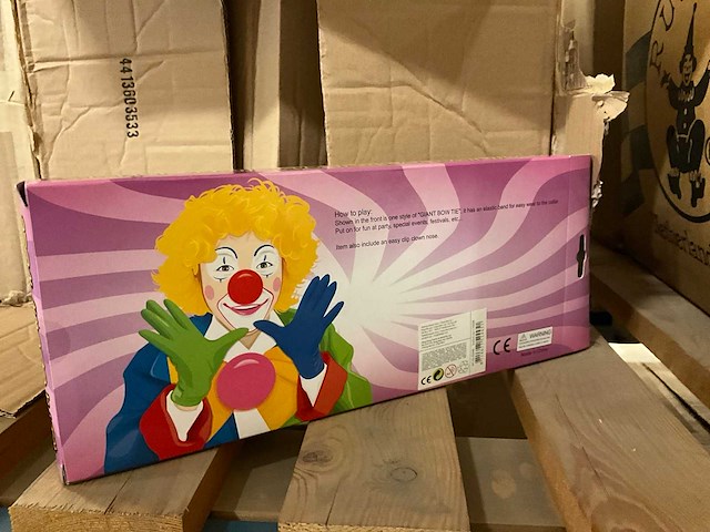 Clowns verkleding set (48x) - afbeelding 2 van  2