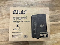 Club 3d 140 watt travel charger - afbeelding 1 van  2
