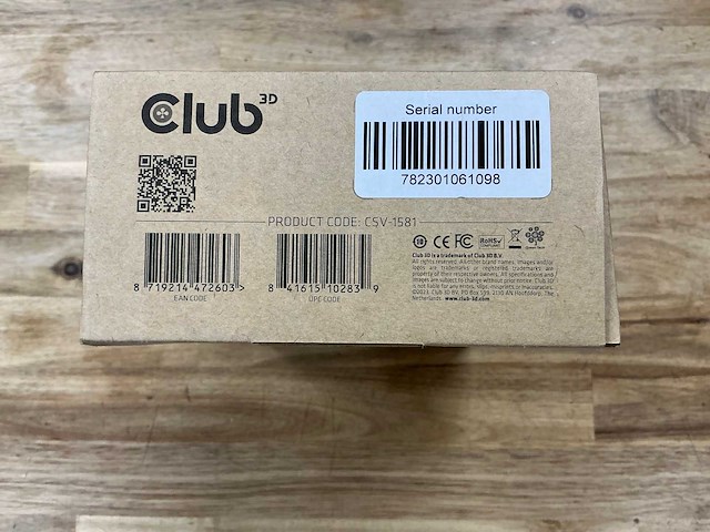 Club 3d thunderbolt 4 certified 11-in-1 docking station - afbeelding 2 van  2