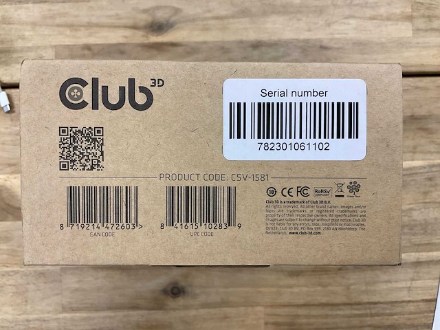 Club 3d thunderbolt 4 dockingstation - afbeelding 2 van  4