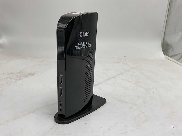 Club usb 3.0 dual 4k dockingstation (21x) - afbeelding 1 van  8
