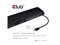 Club3d docking station usb type c 3.2 gen1 triple display dynamic - afbeelding 3 van  6