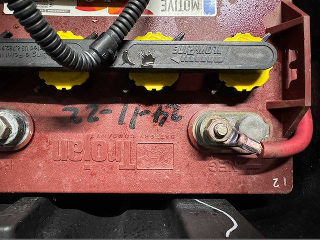 Clubcar accu 2022 - pick up - golfkar - afbeelding 14 van  15