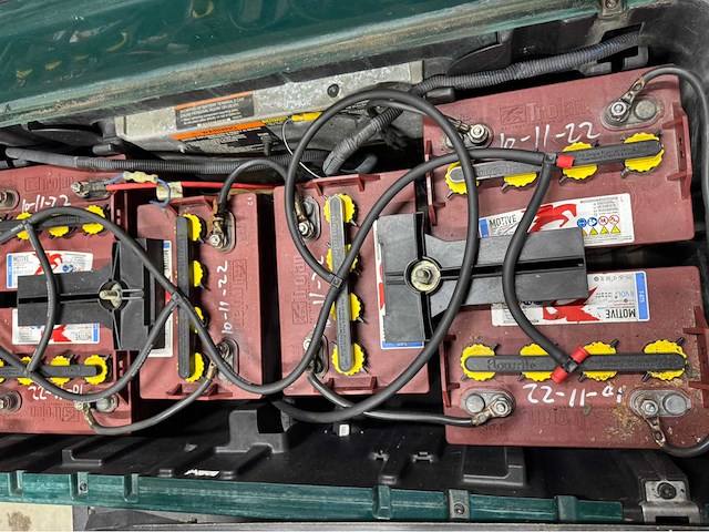 Clubcar accu 2022 - pick up - golfkar - afbeelding 6 van  16