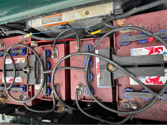 Clubcar accu 2023 - pick up - golfkar - afbeelding 8 van  18