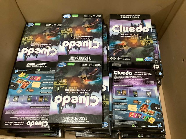 Cluedo: verraad bij huize tudor - (franstalig) bordspel (22x) - afbeelding 5 van  5