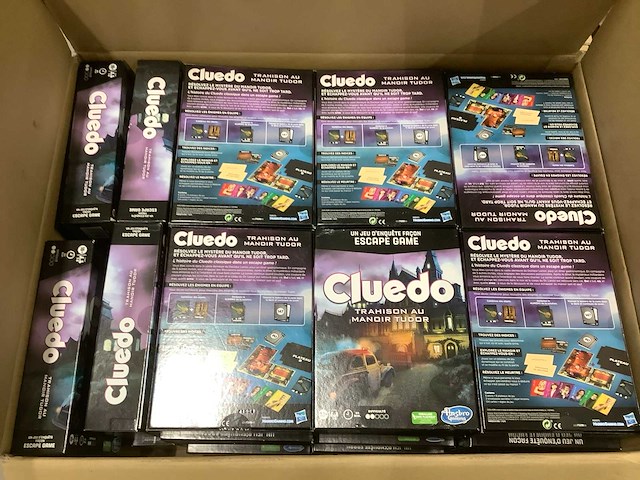 Cluedo: verraad bij huize tudor - (franstalig) bordspel (44x) - afbeelding 5 van  5