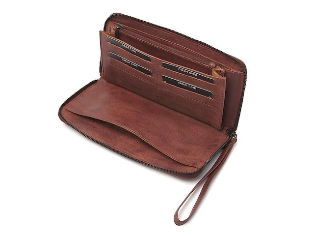 Clutch dr amsterdam, brown - afbeelding 3 van  6