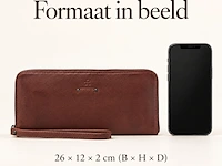 Clutch dr amsterdam, brown - afbeelding 6 van  6