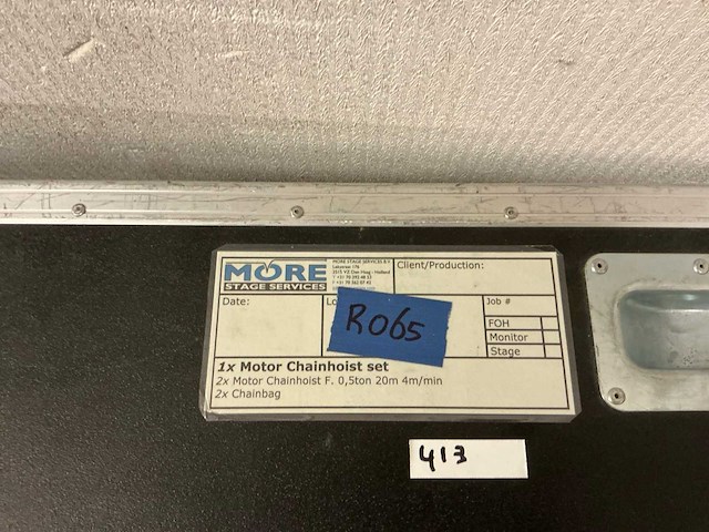 Cm lodestar - electric chain hoists (2x) - afbeelding 7 van  7