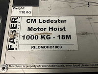 Cm lodestar motor hoist elektrische kettingtakel (2x) - afbeelding 7 van  9