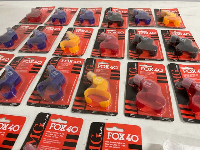 Cmg - fox 40 sonik blast official scheidsrechter fluitje (23x) - afbeelding 1 van  2