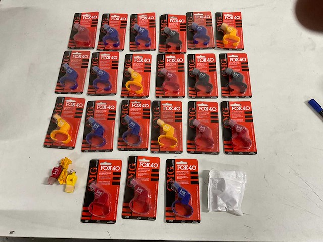 Cmg - fox 40 sonik blast official scheidsrechter fluitje (23x) - afbeelding 2 van  2