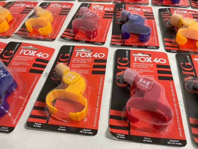 Cmg - fox 40 sonik blast official scheidsrechter fluitje (25x) - afbeelding 1 van  1