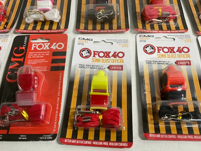 Cmg - fox 40 sonik blast official scheidsrechter fluitje (50x) - afbeelding 2 van  3