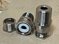 Cmp 20s16a2f1ra531 nikkel plated kabelverbinder 1/2” (40x) - afbeelding 1 van  2