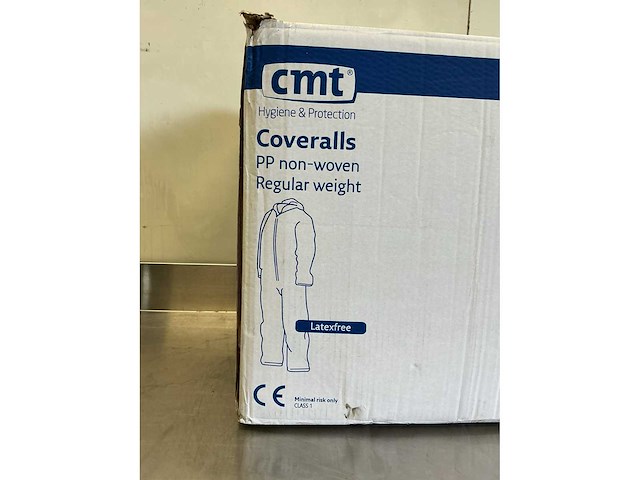 Cmt disposable overalls - 50 stuks - afbeelding 3 van  4