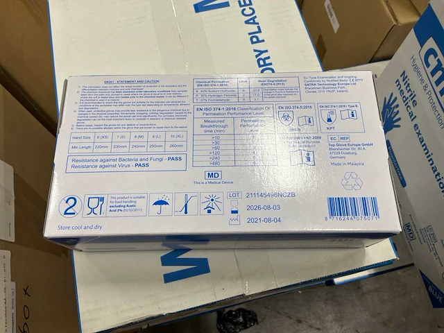 Cmt nitril handschoenen (1000x) - afbeelding 2 van  4