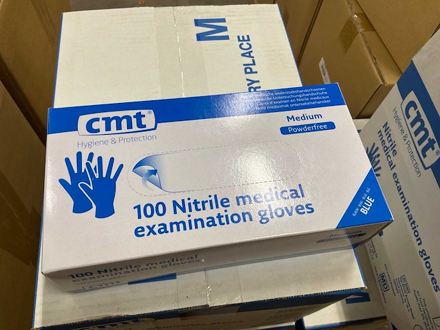 Cmt nitril handschoenen (2000x) - afbeelding 1 van  4