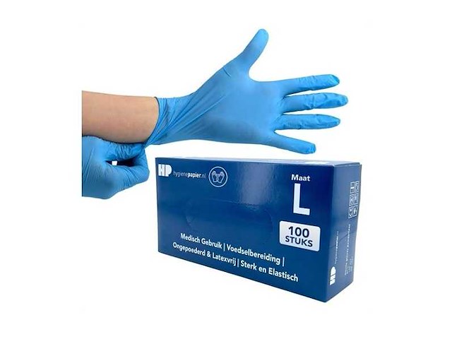 Cmt soft nitrile examination gloves (16.000x) - afbeelding 5 van  5