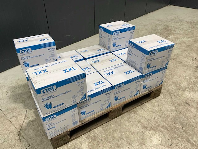 Cmt soft nitrile examination gloves (16.000x) - afbeelding 1 van  5