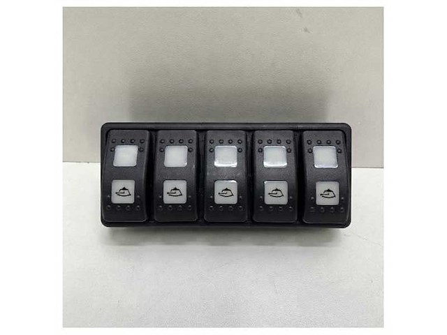 Cnb bilge pump switch panel black - 42170a - afbeelding 1 van  3