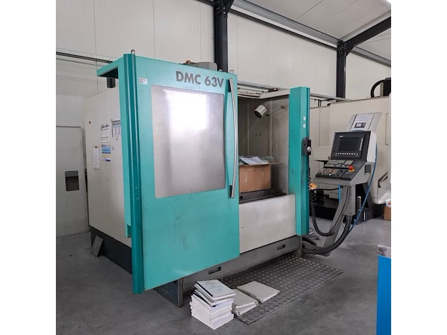 Cnc bewerkingscentrum, deckel maho, dmc 63v, volgens opgave 1999 - afbeelding 1 van  29