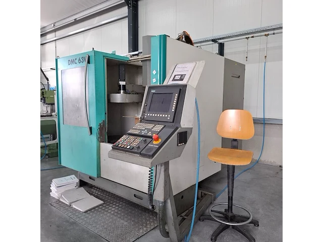 Cnc bewerkingscentrum, deckel maho, dmc 63v, volgens opgave 1999 - afbeelding 23 van  29
