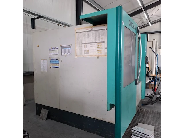 Cnc bewerkingscentrum, deckel maho, dmc 63v, volgens opgave 1999 - afbeelding 25 van  29
