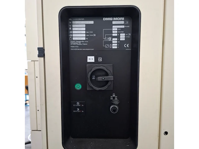 Cnc bewerkingscentrum, dmg mori, cmx 1100v, 2017 - afbeelding 9 van  29