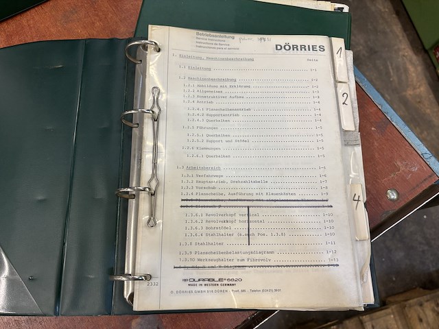 Cnc draaibank, dörries, cte 140, 1979 - afbeelding 52 van  65