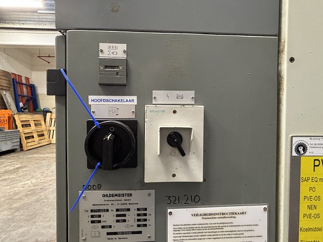 Cnc draaibank, gildemeister, ctx 400 e , 1997 - afbeelding 24 van  44