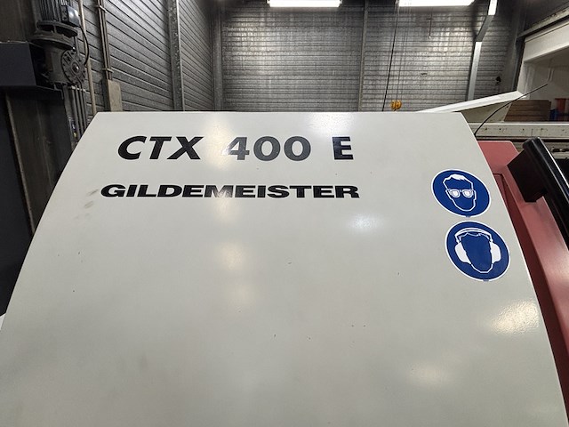 Cnc draaibank, gildemeister, ctx 400 e , 1997 - afbeelding 41 van  44