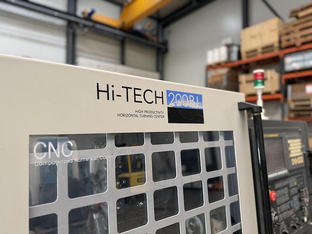 Cnc-draaibank, hwacheon, hi-tech 200bl, 2014 - afbeelding 8 van  13