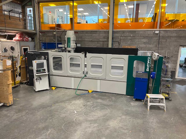 Cnc glasfreesmachine voor glasverwerking - bimatech - technopower glp 4000 - - afbeelding 1 van  15