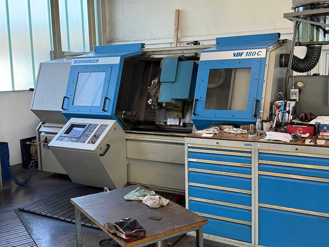 Cnc lathe vdf boehringer 180c - afbeelding 1 van  9