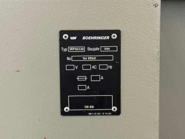 Cnc lathe vdf boehringer 180c - afbeelding 9 van  9