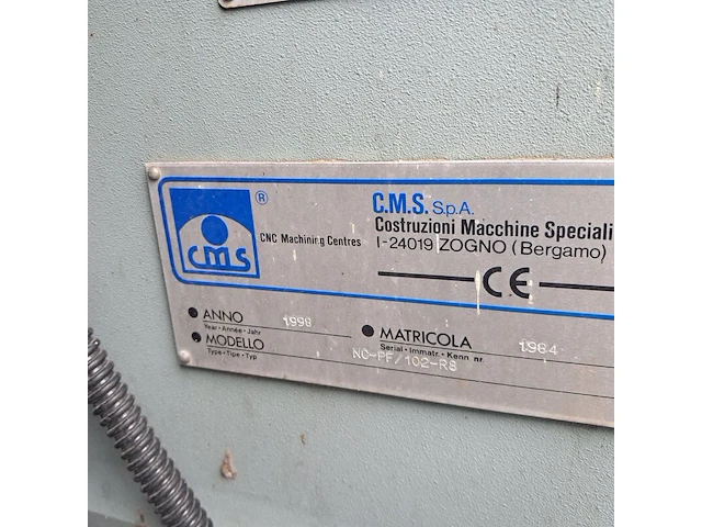 Cnc portaalfrees, c.m.s, nc-pf/102-r*, 1998 - afbeelding 16 van  18