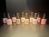 Cnd shellac gel nagellak - 10 flacons