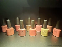Cnd shellac gel nagellak - 10 flacons