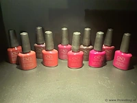 Cnd shellac gel nagellak - 10 flacons