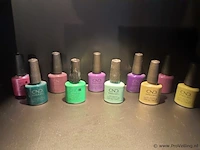 Cnd shellac gel nagellak - 10 flacons