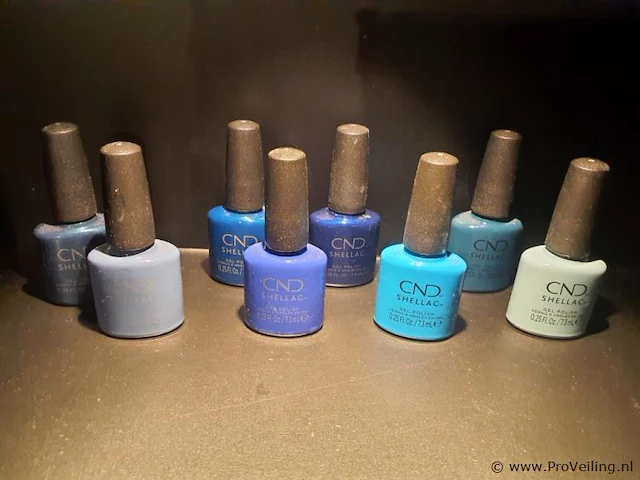 Cnd shellac gel nagellak - 10 flacons - afbeelding 1 van  2