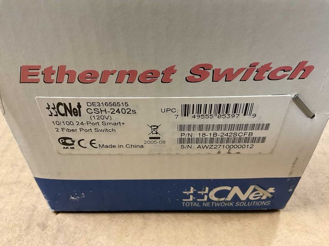 Cnet csh-2402s ethernet switch - afbeelding 1 van  1