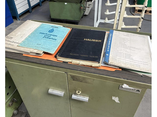 Co-slijper hauser, 3sm-dr, groen, zeer compleet incl. veel toebehoren - afbeelding 4 van  11