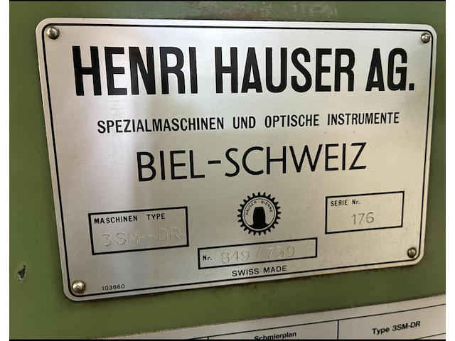 Co-slijper hauser, 3sm-dr, groen, zeer compleet incl. veel toebehoren - afbeelding 8 van  11