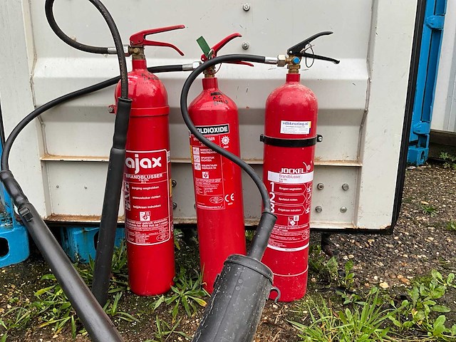 Co2 brandblusser (3x) - afbeelding 1 van  7